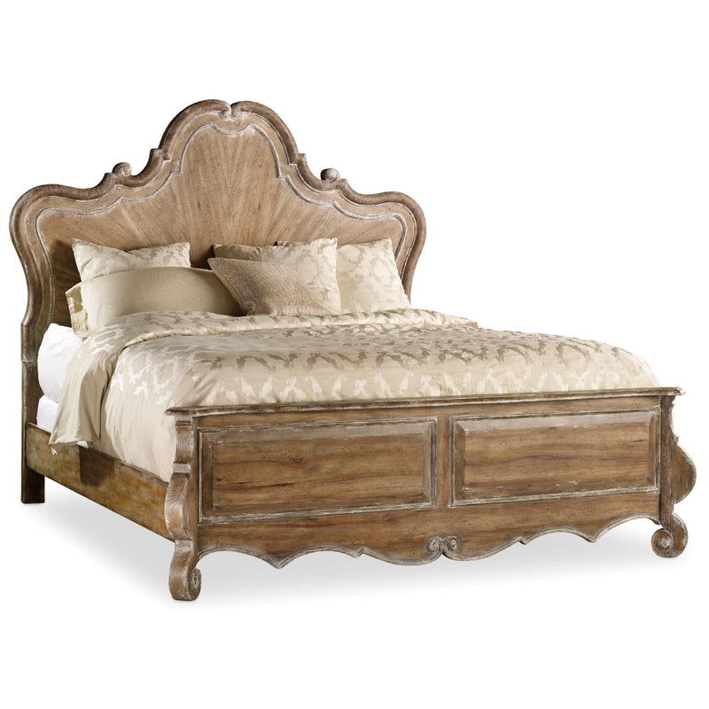 Hooker Furniture 5300-90260 Chatelet California King Wood Panel Bed IMAGE 1