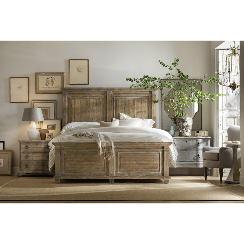 Hooker Furniture 5750-90016-MWD Boheme Bastogne Three-Drawer Nightstand IMAGE 6