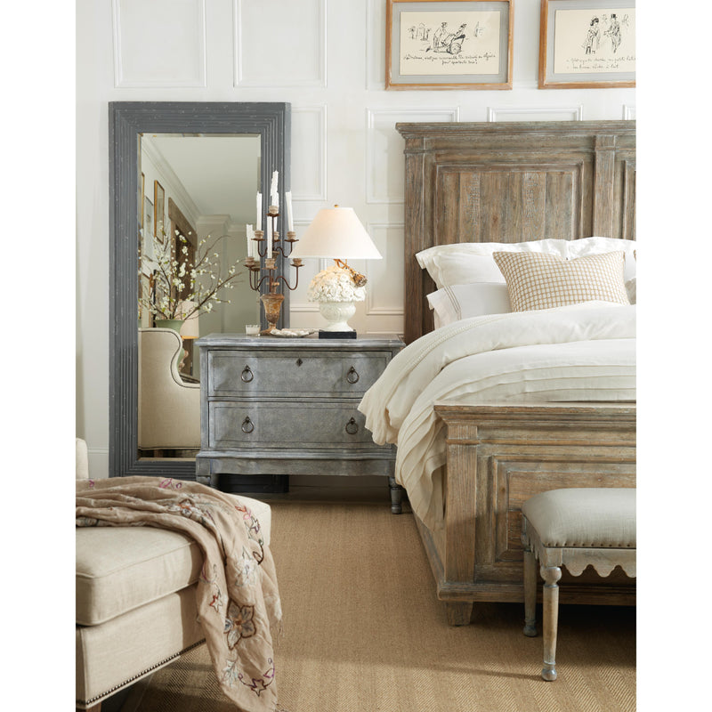 Hooker Furniture 5750-90260-MWD Boheme Laurier California King Panel Bed IMAGE 6