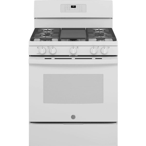 GE 30-inch Freestanding Gas Range JGB660DPWW IMAGE 1