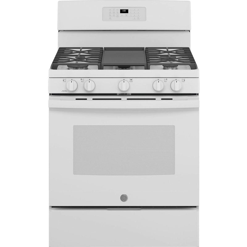 GE 30-inch Freestanding Gas Range JGB660DPWW IMAGE 1