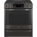 GE Profile 30-inch Slide-In Gas Range with No Preheat Air Fry PGS930BPTS IMAGE 1