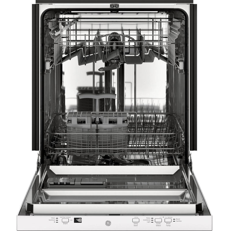 GE 24-inch Built-in Dishwasher with Sanitize Option GDT226SGLWW IMAGE 3