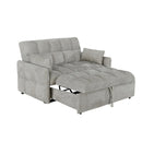  Coaster Furniture Cotswold 508307 Upholstered Convertible Sleeper Sofa Bed - Light Grey IMAGE 2