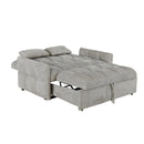  Coaster Furniture Cotswold 508307 Upholstered Convertible Sleeper Sofa Bed - Light Grey IMAGE 3