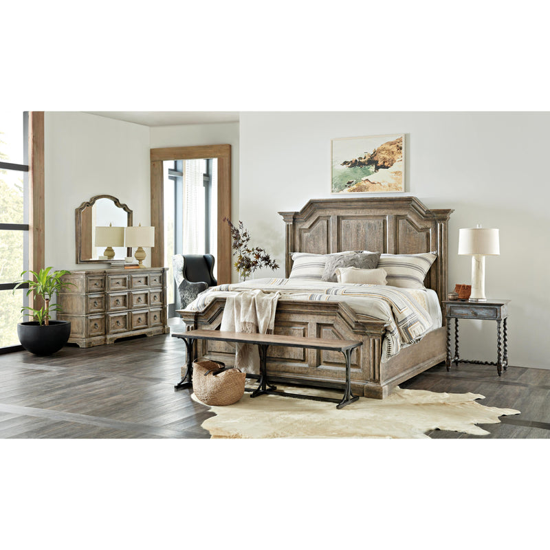 Hooker Furniture 6960-90002-80 La Grange Rolling Hill Nine-Drawer Dresser IMAGE 6