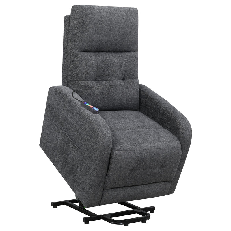 Coaster Furniture Fabric Lift Chair with Heat and Massage 609403P IMAGE 4