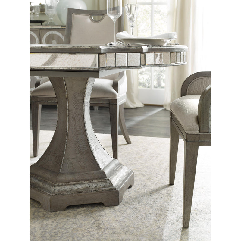 Hooker Furniture 5603-75200-LTBR Sanctuary Rectangle Dining Table with 2-20in Leaves IMAGE 3