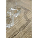 Hooker Furniture 5805-75200-80 Ciao Bella 84in Trestle Table with 2-18in Leaves-Flaky White/Black IMAGE 6