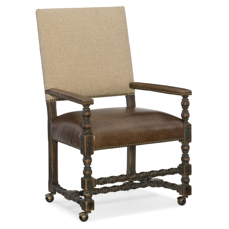 Hooker Furniture Hill Country Arm Chair 5960-75500-BLK IMAGE 1