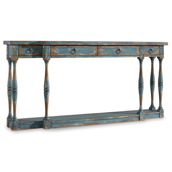 Hooker Furniture 5405-85003 Sanctuary Four-Drawer Thin Console IMAGE 1