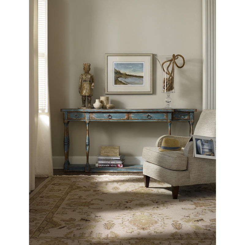 Hooker Furniture 5405-85003 Sanctuary Four-Drawer Thin Console IMAGE 3