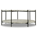 Hooker Furniture 638-50340-WH Melange Blythe Cocktail Table IMAGE 1