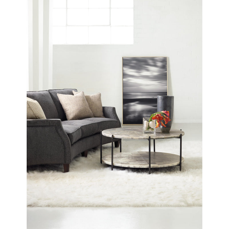 Hooker Furniture 638-50340-WH Melange Blythe Cocktail Table IMAGE 3
