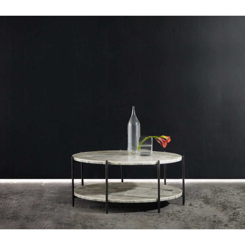 Hooker Furniture 638-50340-WH Melange Blythe Cocktail Table IMAGE 4