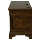  Coaster Furniture Hartshill 881282 66-inch 5-Drawer Credenza Office Desk - Burnish Oak IMAGE 4