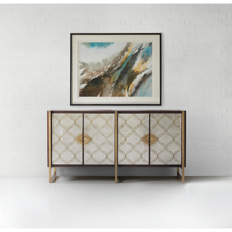 Hooker Furniture 638-85390-DKW Melange Classic Credenza IMAGE 3
