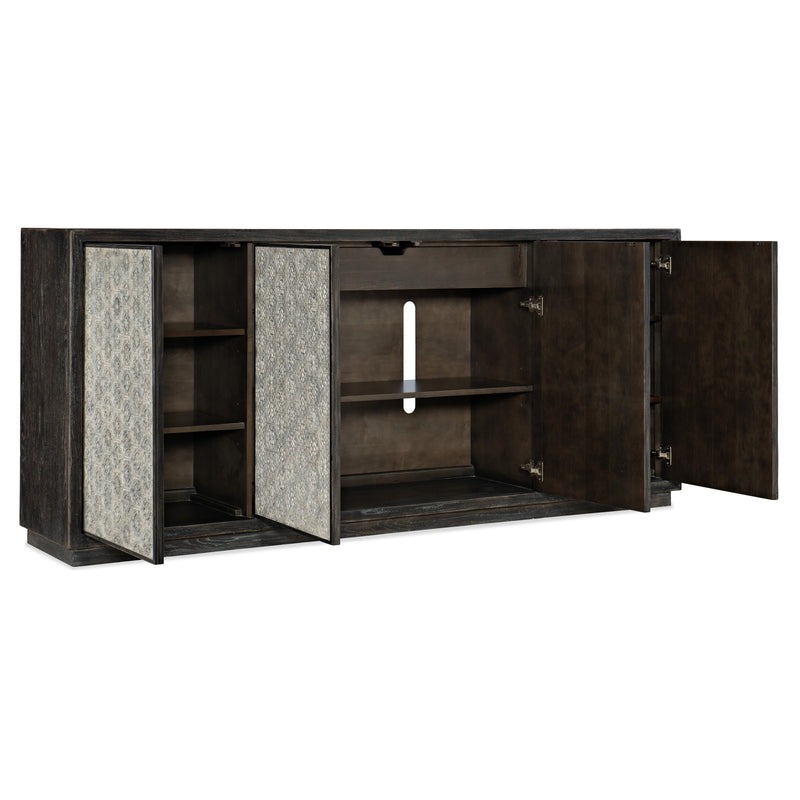 Hooker Furniture 638-85514-00 Melange Greystone Four-Door Credenza IMAGE 2