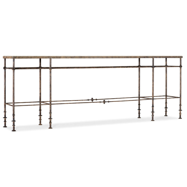 Hooker Furniture 6960-85001-00 La Grange St James Metal and Stone Console IMAGE 1