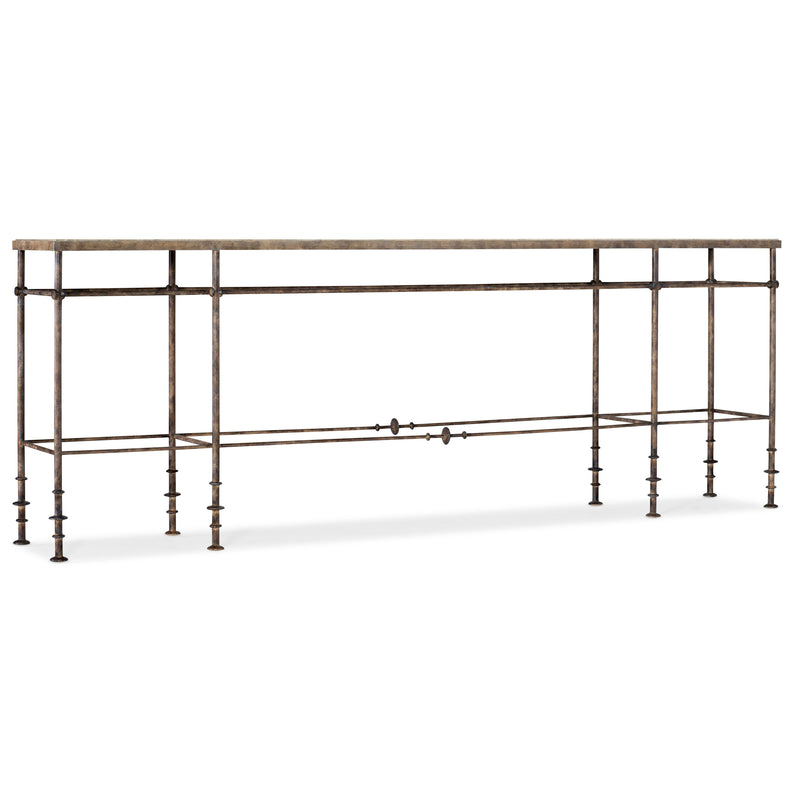 Hooker Furniture 6960-85001-00 La Grange St James Metal and Stone Console IMAGE 1