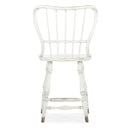 Hooker Furniture 5805-75351-02 Ciao Bella Spindle Back Counter Stool-White IMAGE 2