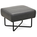 Hooker Furniture CC443-OT-097 Efron Ottoman with Black Metal Base IMAGE 1