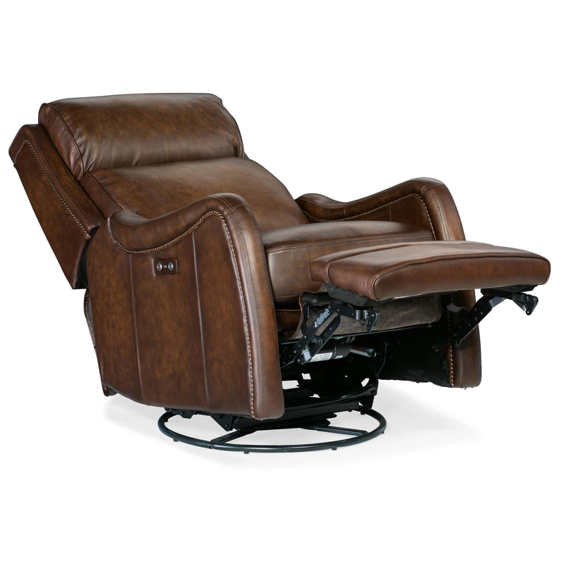 Hooker Furniture RC234-PSWGL-087 Stark Power Swivel Glider Recliner IMAGE 3