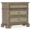 Hooker Furniture 6025-90016-83 Alfresco Palmieri Three-Drawer Nightstand IMAGE 1
