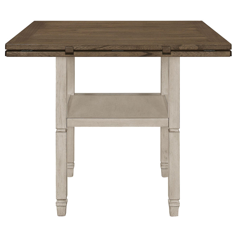Coaster Furniture Sarasota 192818 60-inch Extension Counter Dining Table - Rustic Cream IMAGE 6