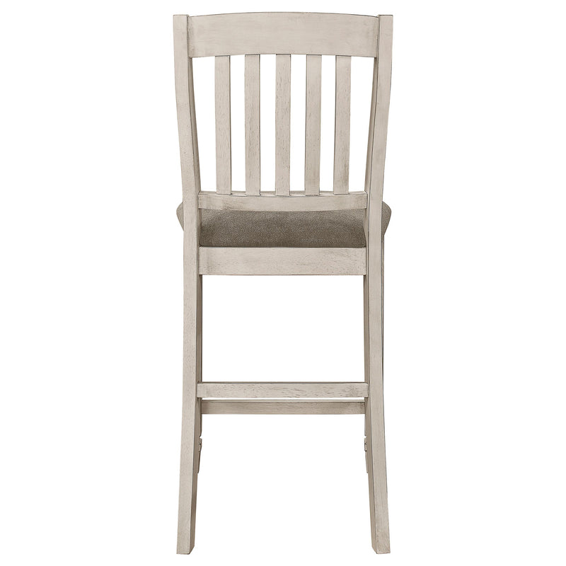 Coaster Furniture Sarasota 192819 Wood Counter Chair - Rustic Cream (Set of 2) IMAGE 5