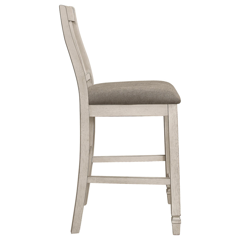 Coaster Furniture Sarasota 192819 Wood Counter Chair - Rustic Cream (Set of 2) IMAGE 6