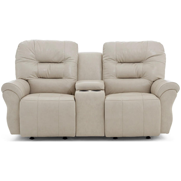 Best Home Furnishings Unity Reclining Leather Loveseat with Console L730CC4-71957-L IMAGE 1