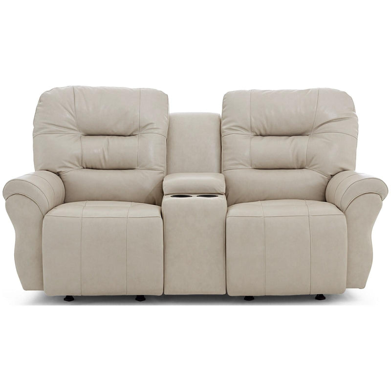 Best Home Furnishings Unity Reclining Leather Loveseat with Console L730CC4-71957-L IMAGE 1