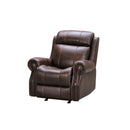 Barcalounger Demara Power Rocker Leather Match Recliner 6PH-3717-3723-88 IMAGE 2