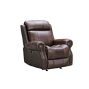 Barcalounger Demara Power Rocker Leather Match Recliner 6PH-3717-3723-88 IMAGE 3
