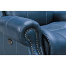 Barcalounger Demara Power Rocker Leather Match Recliner 6PH-3717-3731-45 IMAGE 10