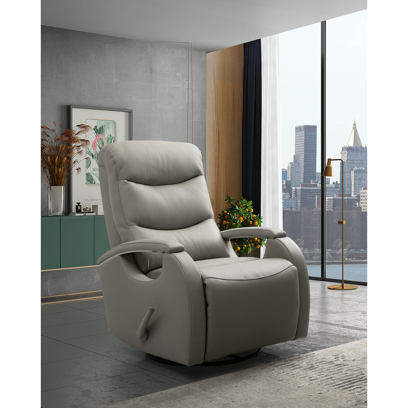 Barcalounger Fallon Swivel Glider Leather Match Recliner 8-3338-3701-91 IMAGE 7