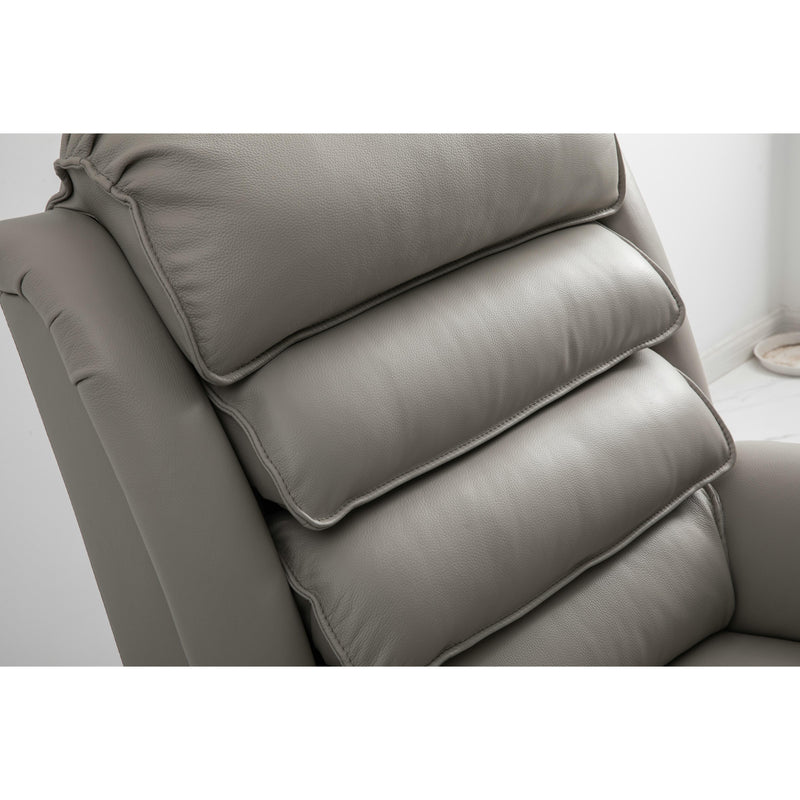 Barcalounger Gatlin Leather Match Recliner with Wall Recline 5-3392-3701-91 IMAGE 3