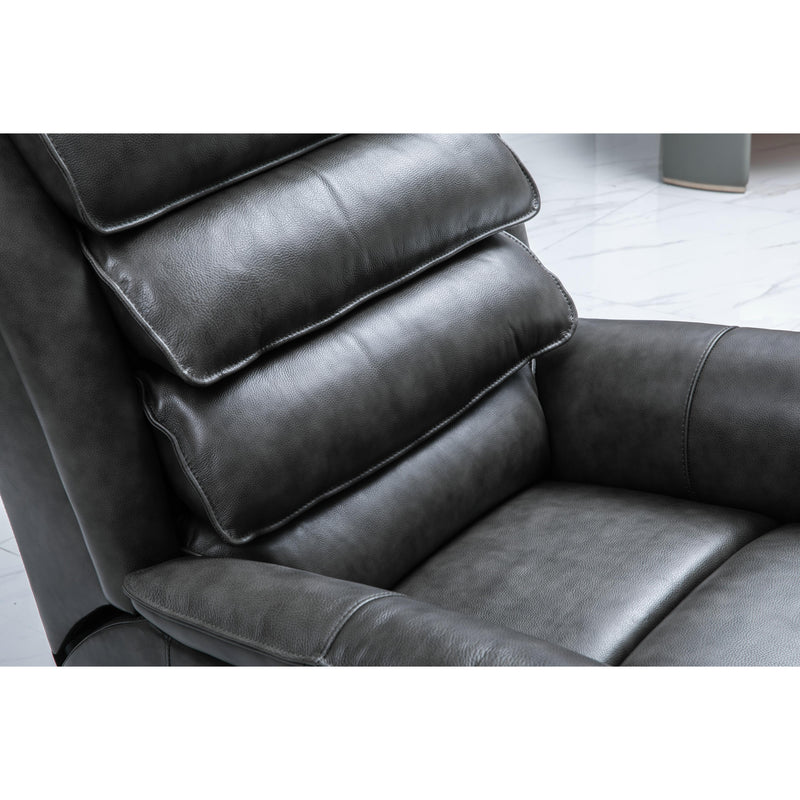 Barcalounger Gatlin Leather Match Recliner with Wall Recline 5-3392-3706-92 IMAGE 4
