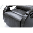 Barcalounger Jonas Swivel Glider Leather Match Recliner 8-3320-3706-92 IMAGE 4