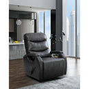 Barcalounger Jonas Swivel Glider Leather Match Recliner 8-3320-3706-92 IMAGE 6