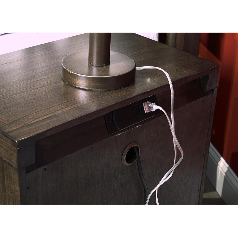 Aspen Home Modern Loft 2-Drawer Nightstand IML-450-BRN IMAGE 3