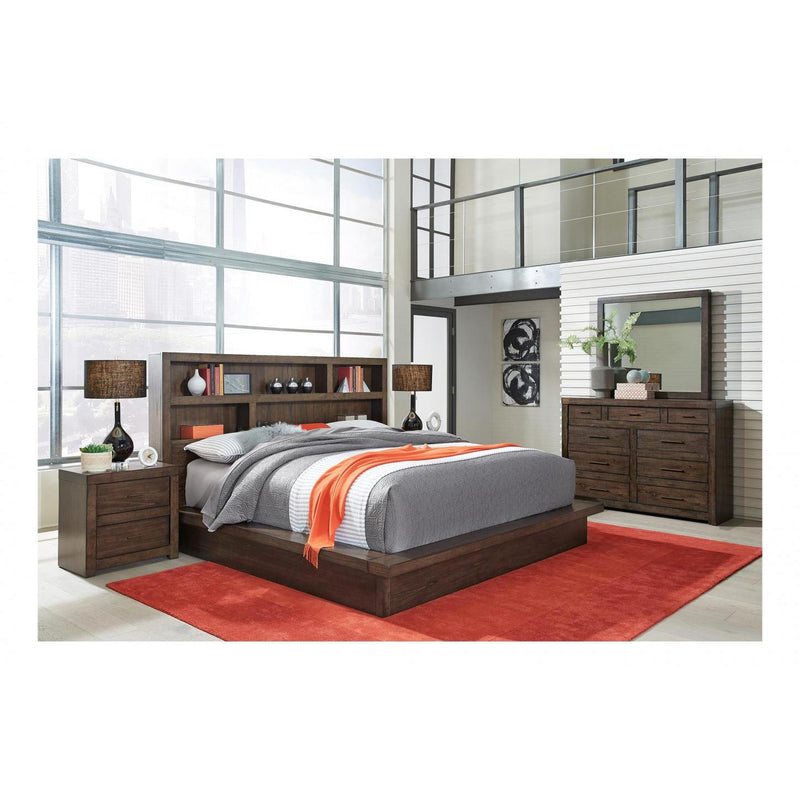 Aspen Home Modern Loft 2-Drawer Nightstand IML-450-BRN IMAGE 5
