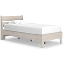  Signature Design by Ashley Socalle EB1864B3 Twin Panel Platform Bed IMAGE 1