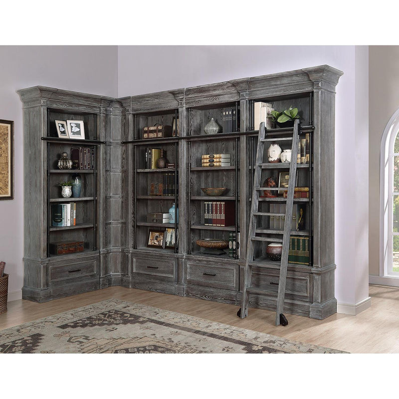 Parker House Furniture Gramercy Park 3 pc Museum Bookcase Set with Ladder IMAGE 3