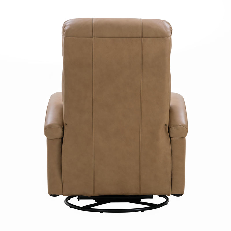 Barcalounger Harvey Swivel Glider Leather Recliner 8-4407-5709-87 IMAGE 8
