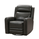 Barcalounger Kennedy Power Swivel Glider Leather Match Recliner 8PH-3757-3730-96 IMAGE 2