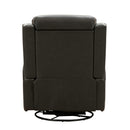 Barcalounger Kennedy Power Swivel Glider Leather Match Recliner 8PH-3757-3730-96 IMAGE 8
