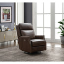Barcalounger Cavill Power Swivel Glider Leather Recliner 8PH-4003-5625-87 IMAGE 13