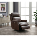 Barcalounger Cavill Power Swivel Glider Leather Recliner 8PH-4003-5625-87 IMAGE 14